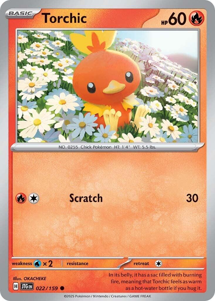 Torchic (022/159) [Scarlet & Violet: Journey Together] | Pegasus Games WI