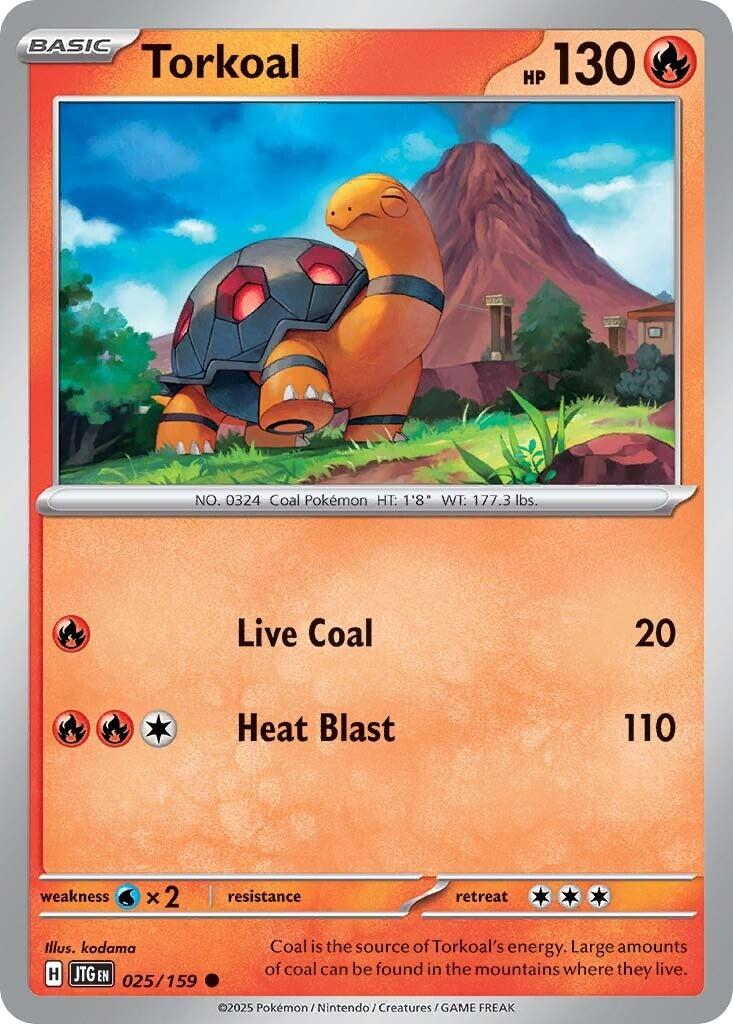 Torkoal (025/159) [Scarlet & Violet: Journey Together] | Pegasus Games WI