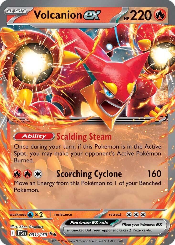 Volcanion ex (031/159) [Scarlet & Violet: Journey Together] | Pegasus Games WI