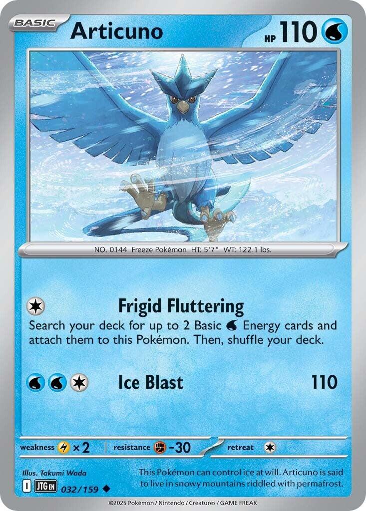 Articuno (032/159) [Scarlet & Violet: Journey Together] | Pegasus Games WI