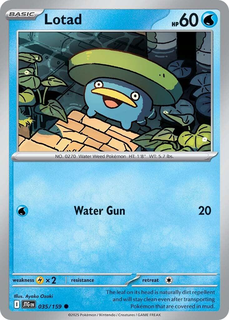 Lotad (035/159) [Scarlet & Violet: Journey Together] | Pegasus Games WI