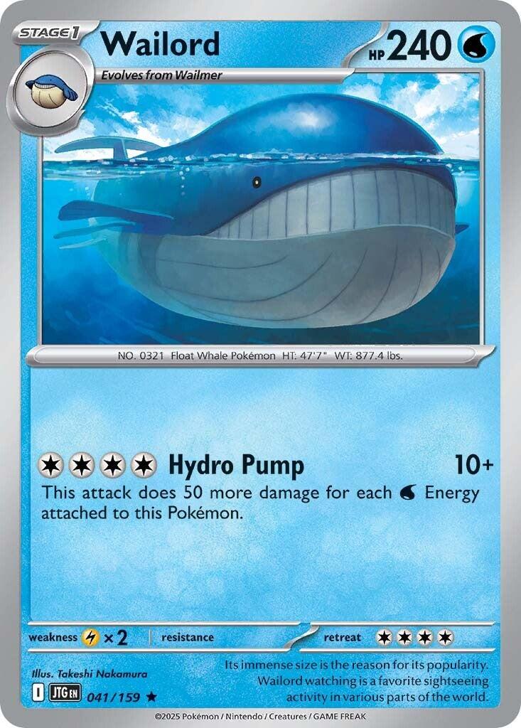 Wailord (041/159) [Scarlet & Violet: Journey Together] | Pegasus Games WI