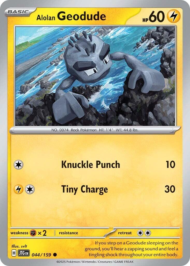 Alolan Geodude (044/159) [Scarlet & Violet: Journey Together] | Pegasus Games WI