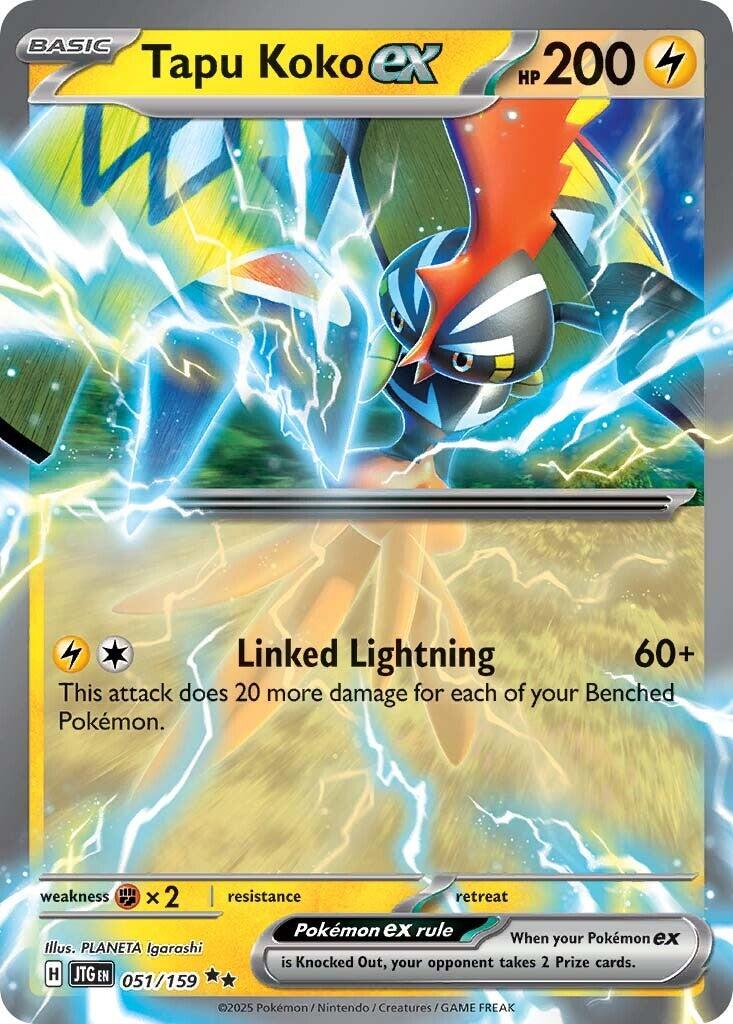 Tapu Koko ex (051/159) [Scarlet & Violet: Journey Together] | Pegasus Games WI