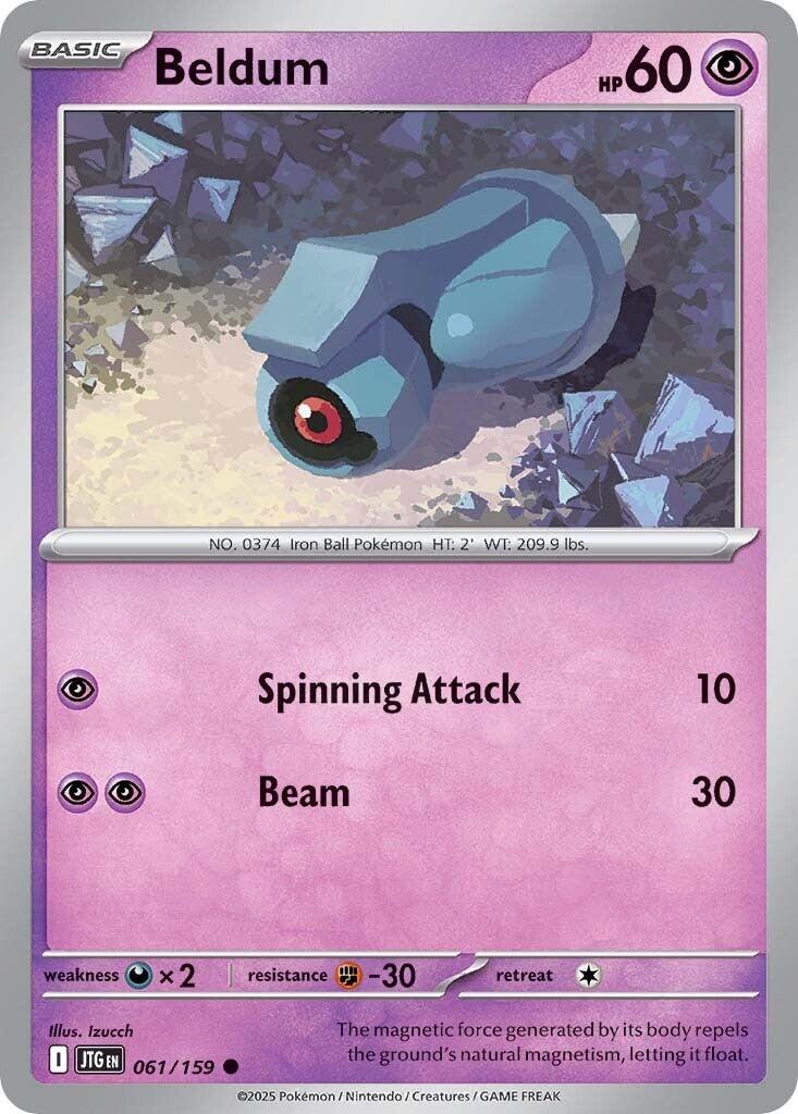 Beldum (061/159) [Scarlet & Violet: Journey Together] | Pegasus Games WI
