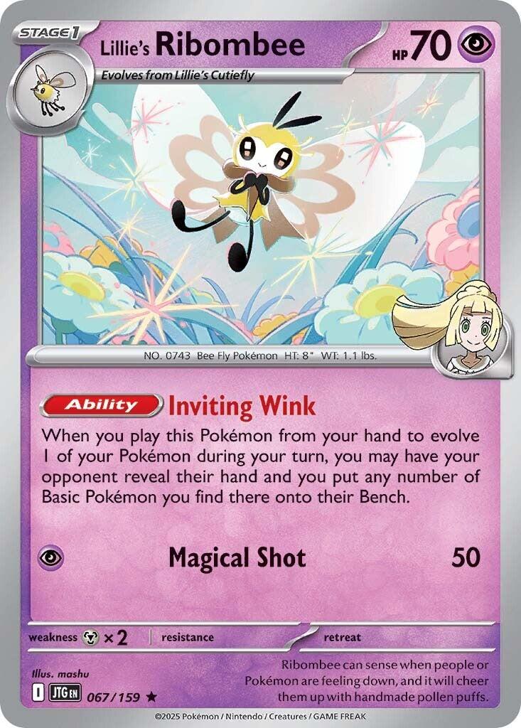 Lillie's Ribombee (067/159) [Scarlet & Violet: Journey Together] | Pegasus Games WI