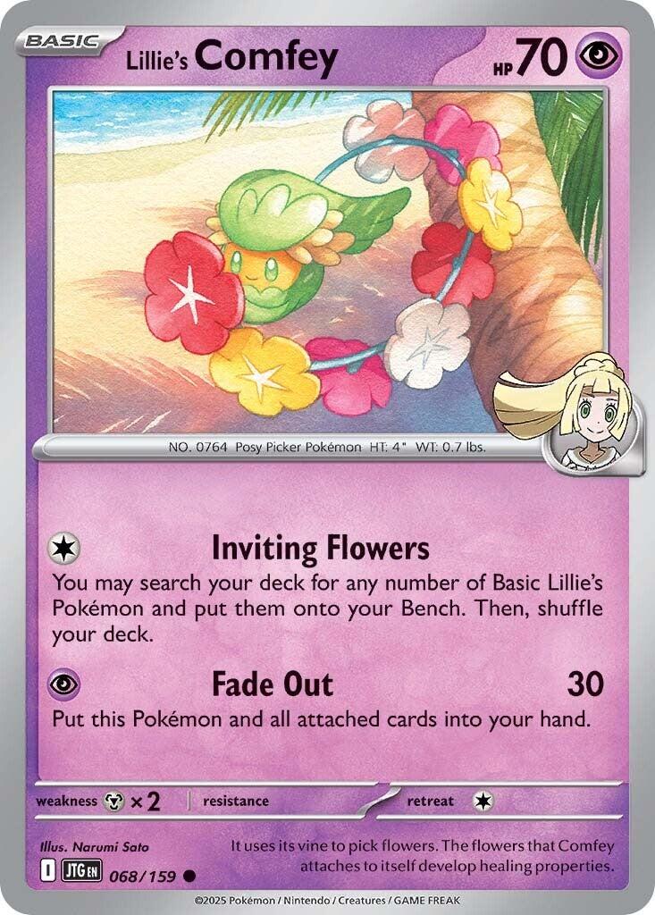 Lillie's Comfey (068/159) [Scarlet & Violet: Journey Together] | Pegasus Games WI