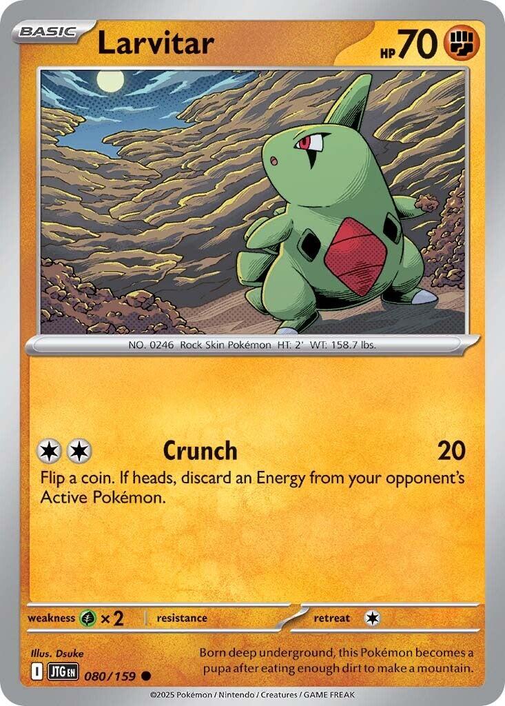 Larvitar (080/159) [Scarlet & Violet: Journey Together] | Pegasus Games WI