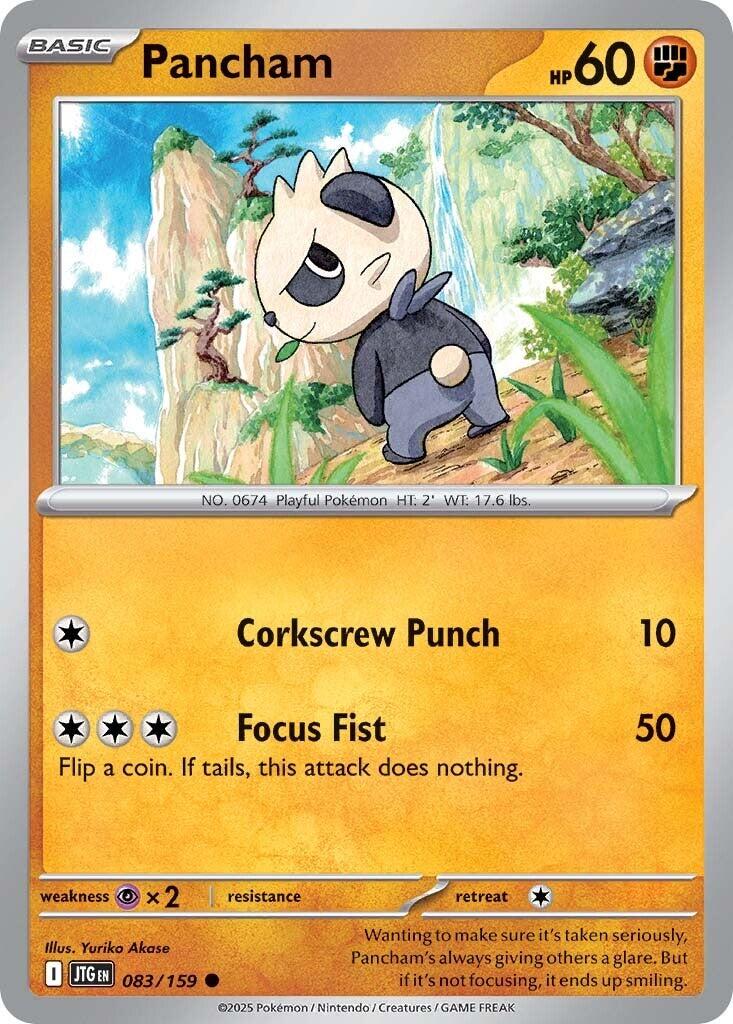 Pancham (083/159) [Scarlet & Violet: Journey Together] | Pegasus Games WI