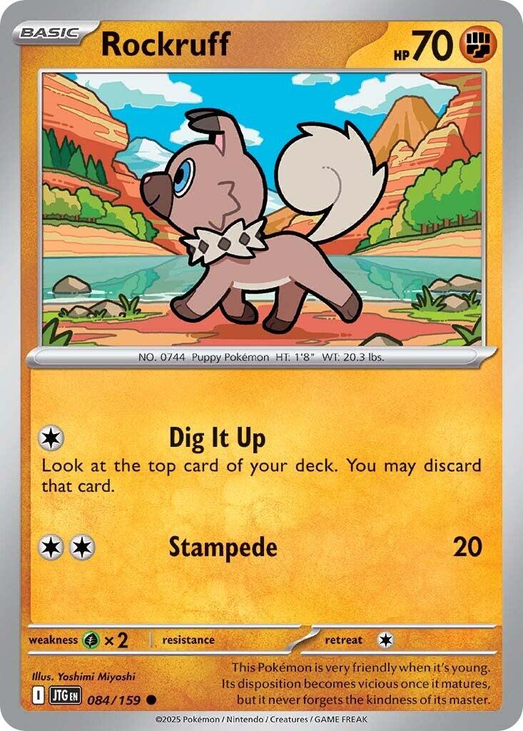 Rockruff (084/159) [Scarlet & Violet: Journey Together] | Pegasus Games WI
