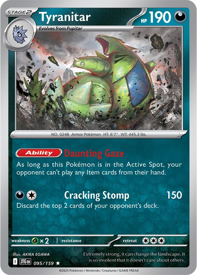 Tyranitar (095/159) [Scarlet & Violet: Journey Together] | Pegasus Games WI
