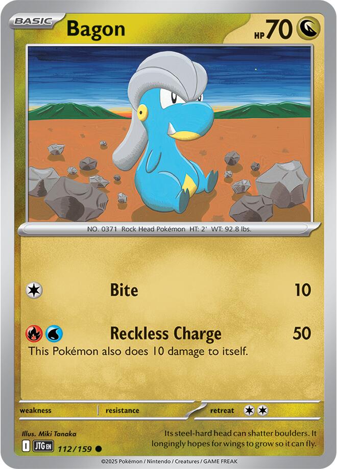 Bagon (112/159) [Scarlet & Violet: Journey Together] | Pegasus Games WI