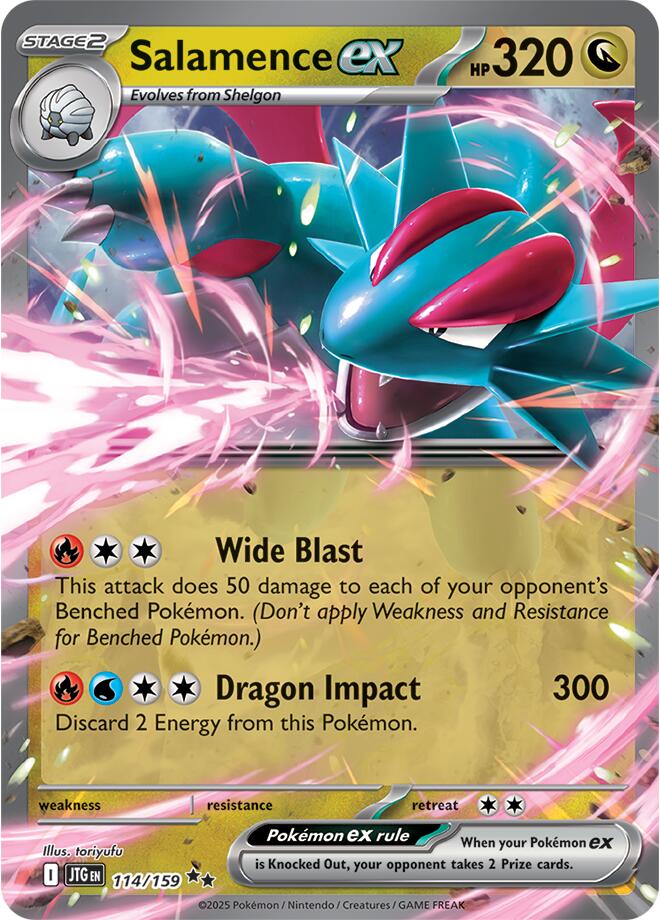 Salamence ex (114/159) [Scarlet & Violet: Journey Together] | Pegasus Games WI