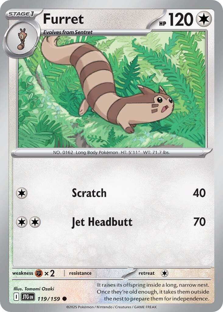 Furret (119/159) [Scarlet & Violet: Journey Together] | Pegasus Games WI