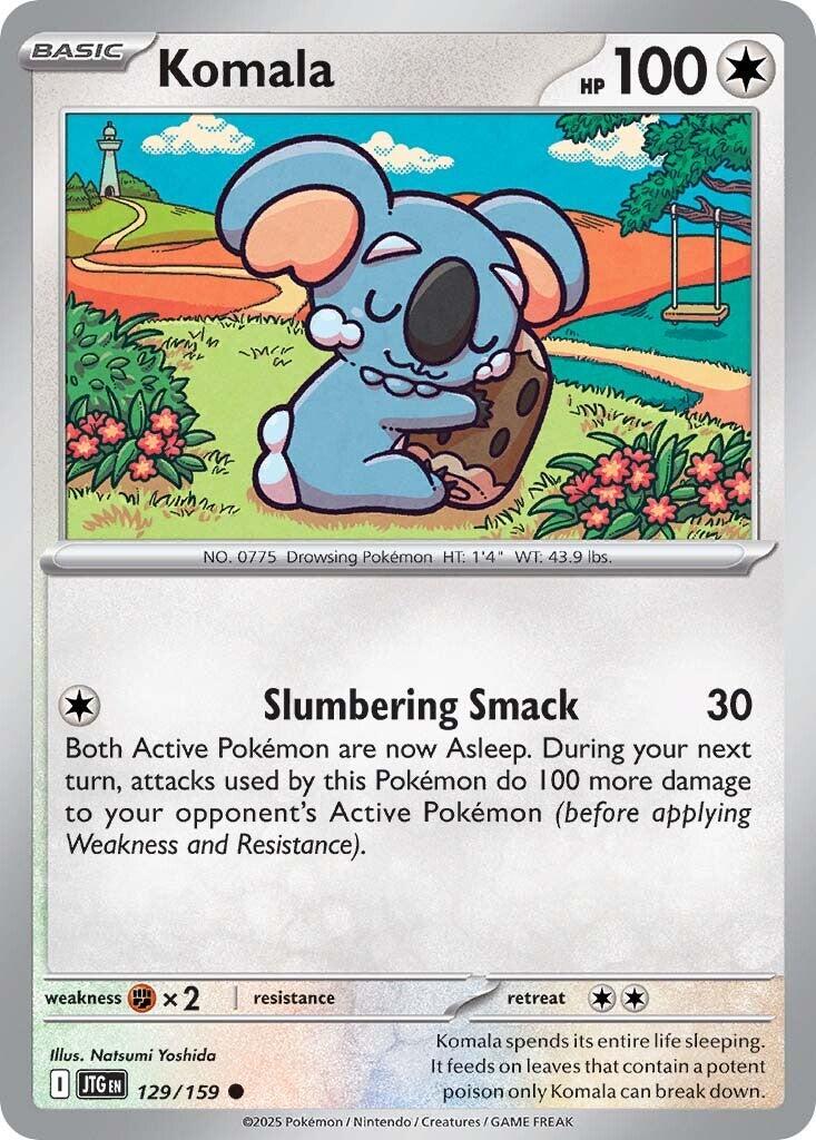 Komala (129/159) [Scarlet & Violet: Journey Together] | Pegasus Games WI