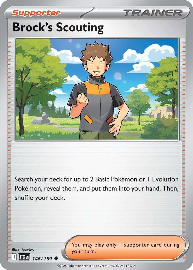 Brock's Scouting (146/159) [Scarlet & Violet: Journey Together] | Pegasus Games WI