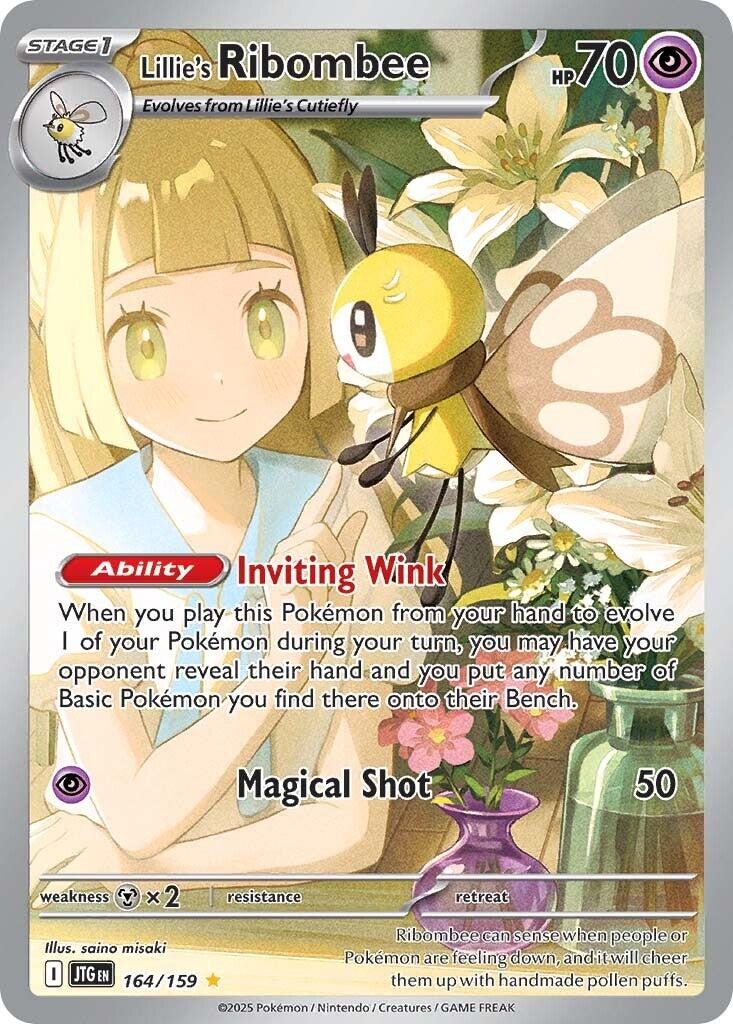 Lillie's Ribombee (164/159) [Scarlet & Violet: Journey Together] | Pegasus Games WI