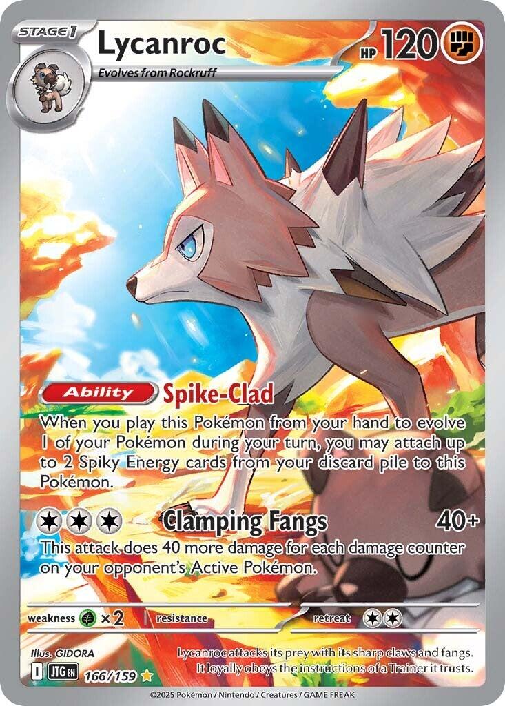 Lycanroc (166/159) [Scarlet & Violet: Journey Together] | Pegasus Games WI