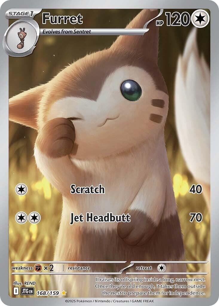 Furret (168/159) [Scarlet & Violet: Journey Together] | Pegasus Games WI
