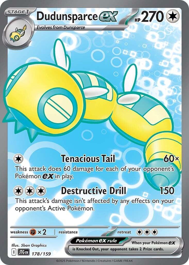 Dudunsparce ex (178/159) [Scarlet & Violet: Journey Together] | Pegasus Games WI