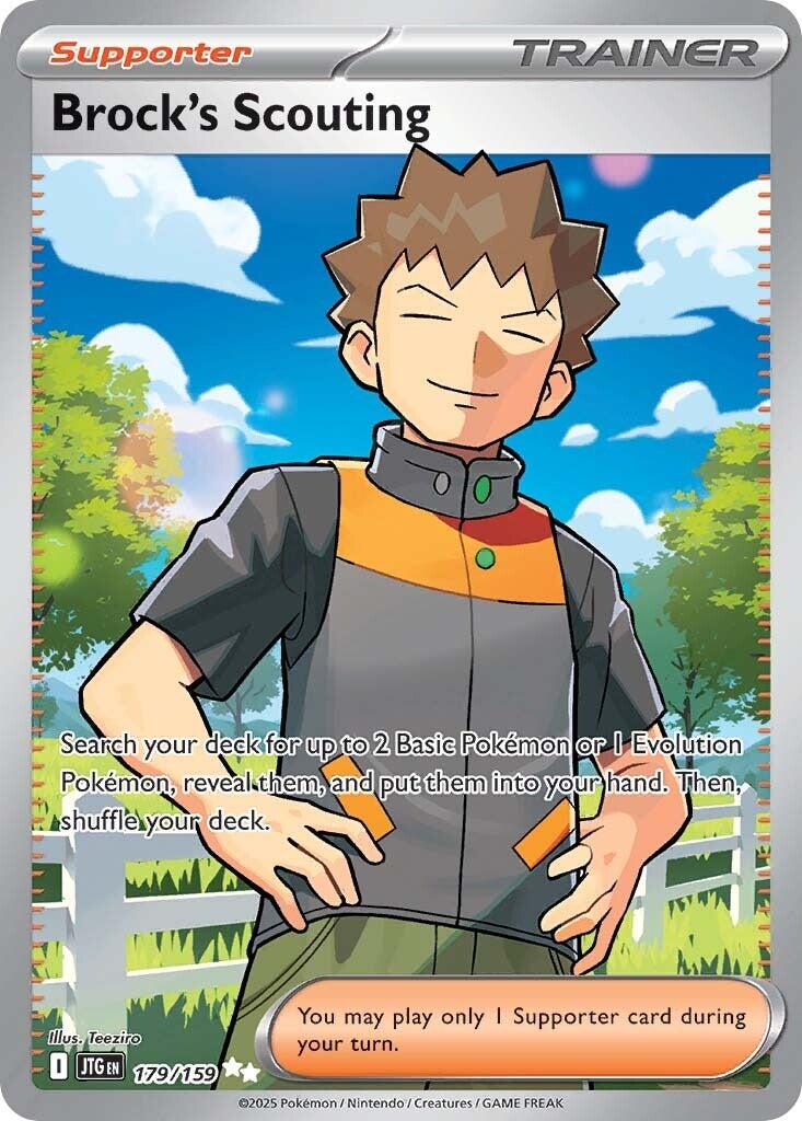 Brock's Scouting (179/159) [Scarlet & Violet: Journey Together] | Pegasus Games WI