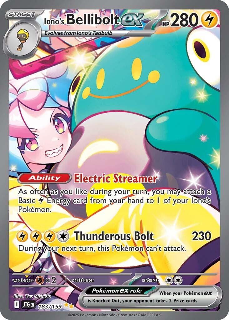 Iono's Bellibolt ex (183/159) [Scarlet & Violet: Journey Together] | Pegasus Games WI