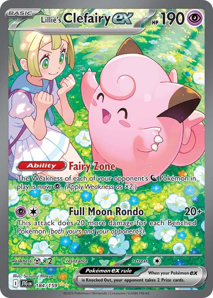 Lillie's Clefairy ex (184/159) [Scarlet & Violet: Journey Together] | Pegasus Games WI
