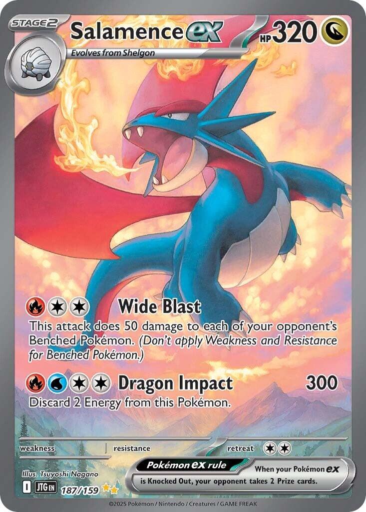 Salamence ex (187/159) [Scarlet & Violet: Journey Together] | Pegasus Games WI