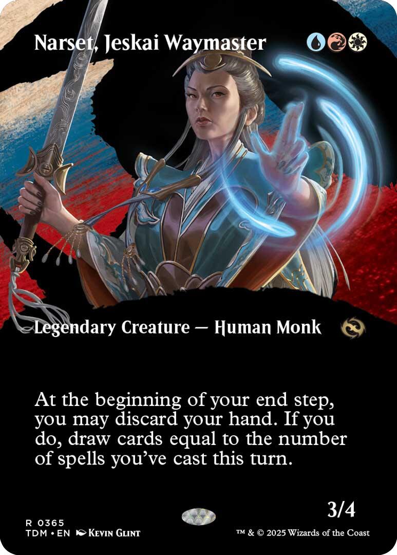 Narset, Jeskai Waymaster (Borderless) [Tarkir: Dragonstorm] | Pegasus Games WI