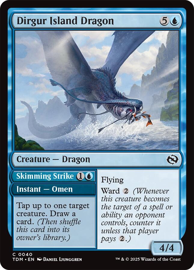 Dirgur Island Dragon [Tarkir: Dragonstorm] | Pegasus Games WI
