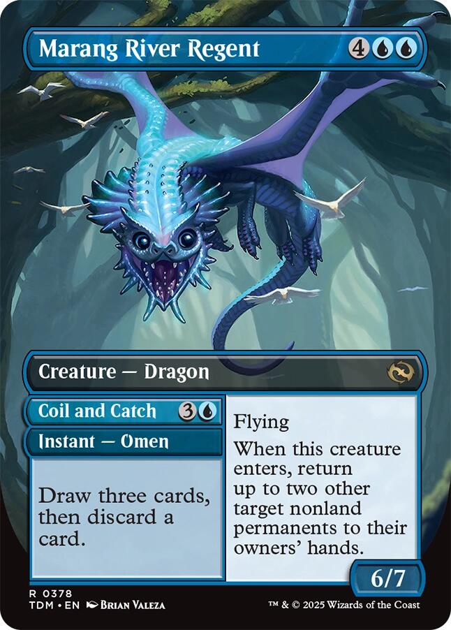 Marang River Regent (Borderless) [Tarkir: Dragonstorm] | Pegasus Games WI