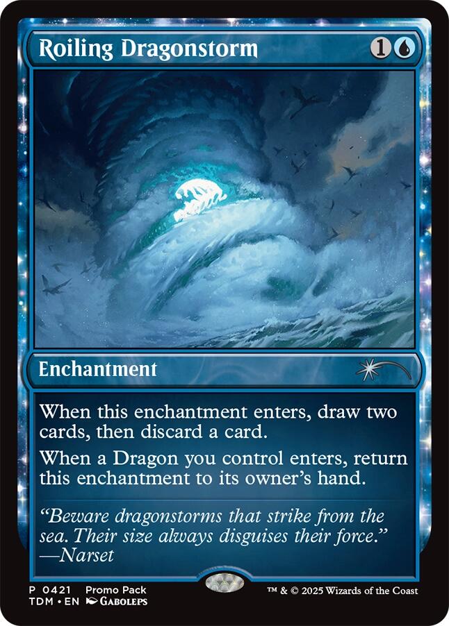 Roiling Dragonstorm [Tarkir: Dragonstorm Promos] | Pegasus Games WI