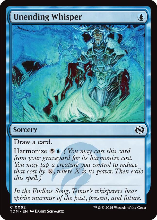 Unending Whisper [Tarkir: Dragonstorm] | Pegasus Games WI