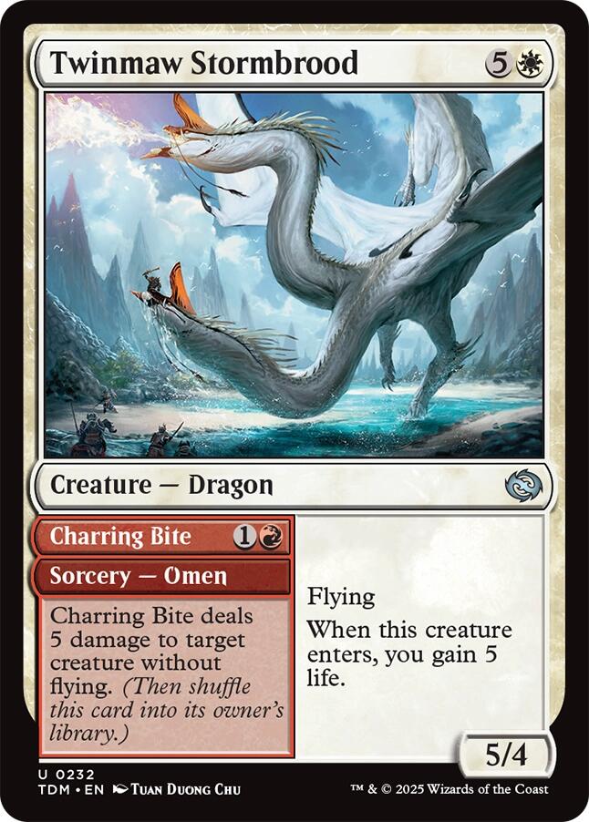 Twinmaw Stormbrood [Tarkir: Dragonstorm] | Pegasus Games WI