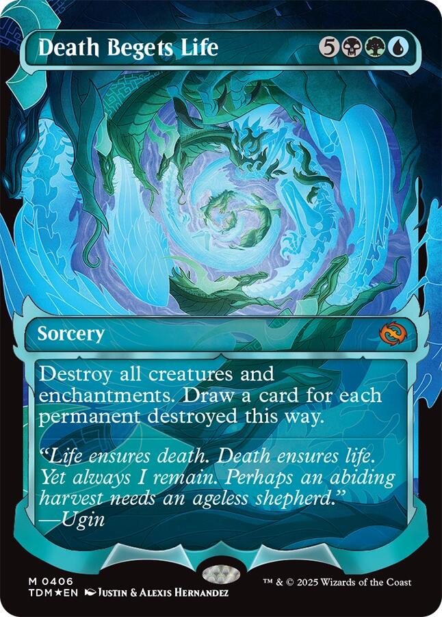 Death Begets Life (Showcase) [Tarkir: Dragonstorm] | Pegasus Games WI