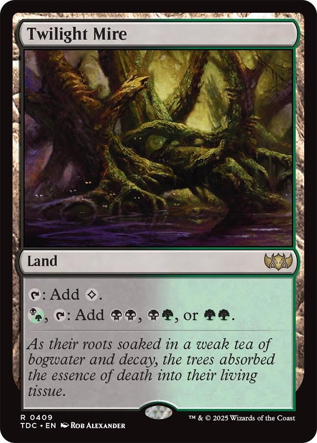 Twilight Mire [Tarkir: Dragonstorm Commander] | Pegasus Games WI