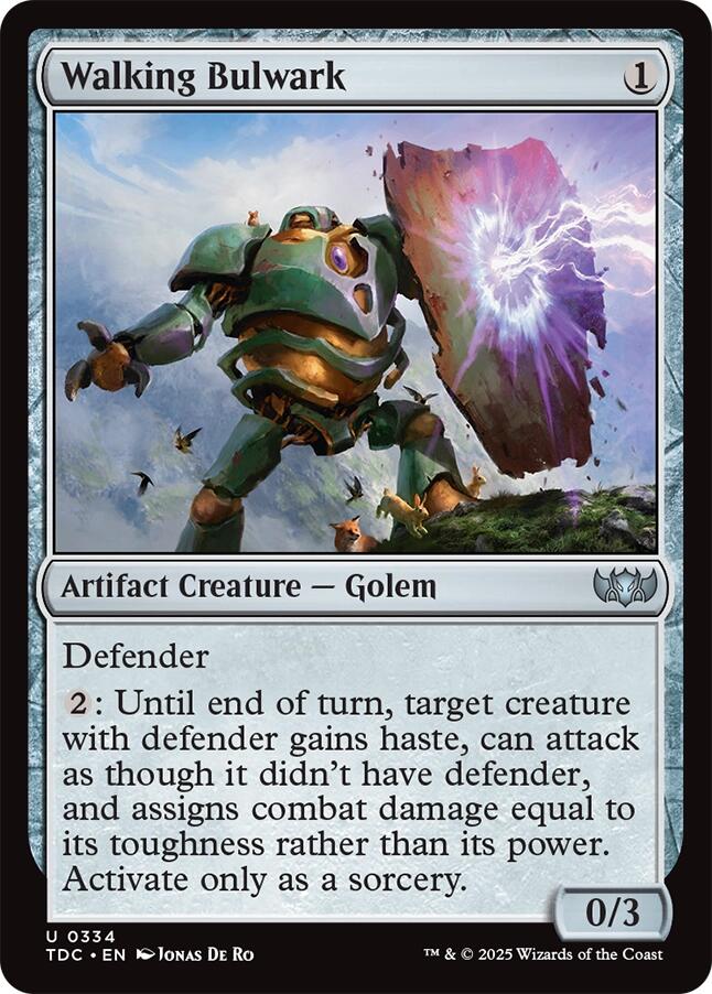 Walking Bulwark [Tarkir: Dragonstorm Commander] | Pegasus Games WI
