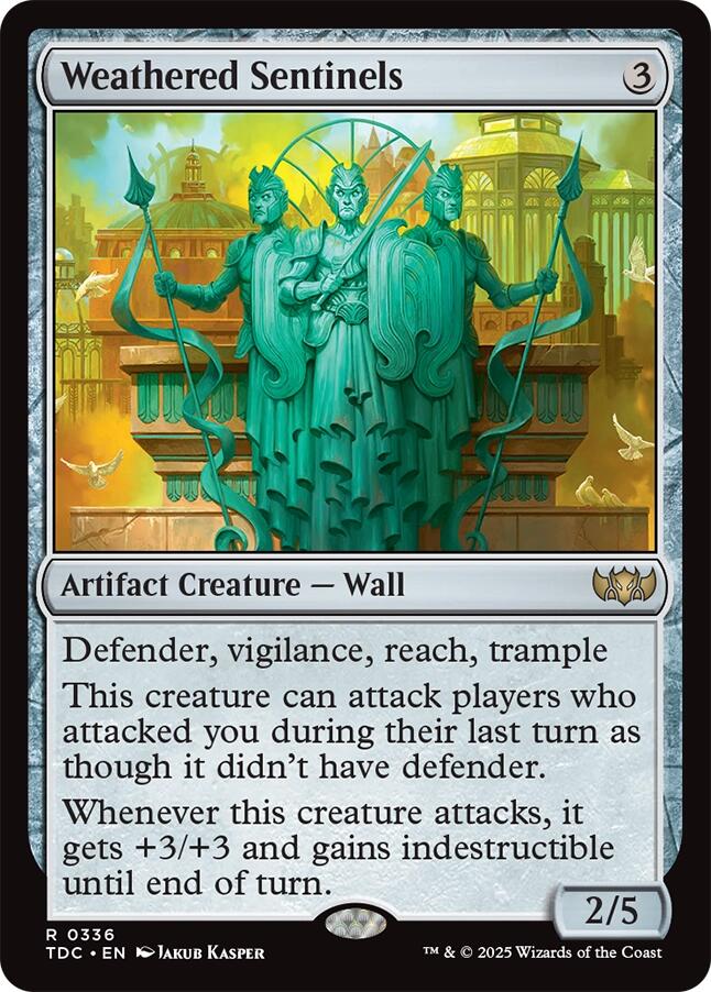 Weathered Sentinels [Tarkir: Dragonstorm Commander] | Pegasus Games WI