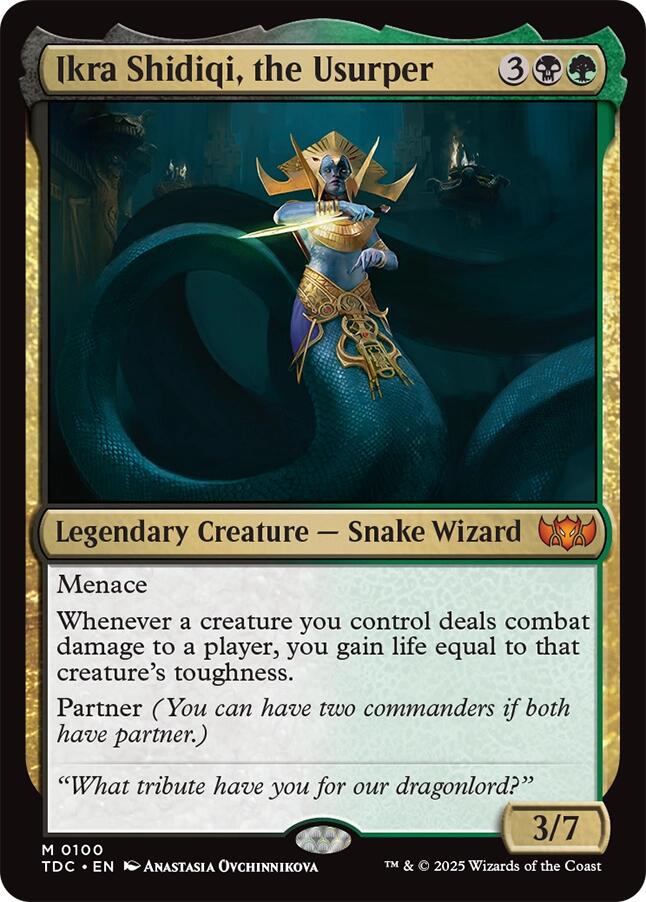 Ikra Shidiqi, the Usurper [Tarkir: Dragonstorm Commander] | Pegasus Games WI