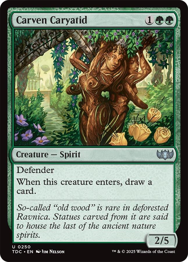 Carven Caryatid [Tarkir: Dragonstorm Commander] | Pegasus Games WI