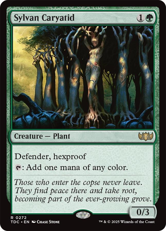 Sylvan Caryatid [Tarkir: Dragonstorm Commander] | Pegasus Games WI