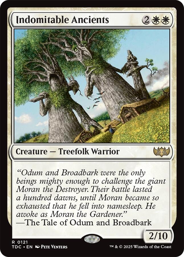 Indomitable Ancients [Tarkir: Dragonstorm Commander] | Pegasus Games WI
