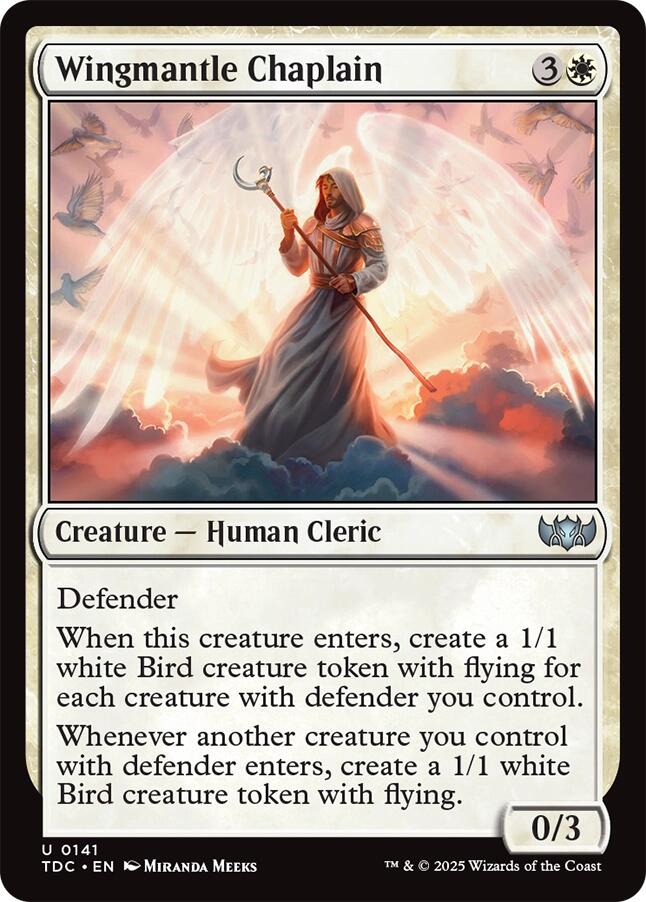 Wingmantle Chaplain [Tarkir: Dragonstorm Commander] | Pegasus Games WI