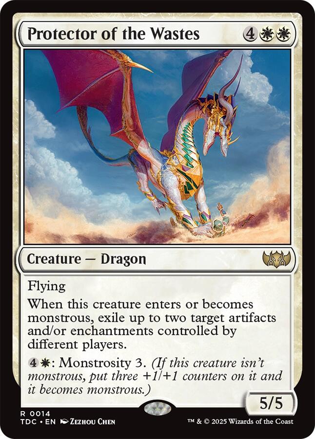 Protector of the Wastes [Tarkir: Dragonstorm Commander] | Pegasus Games WI