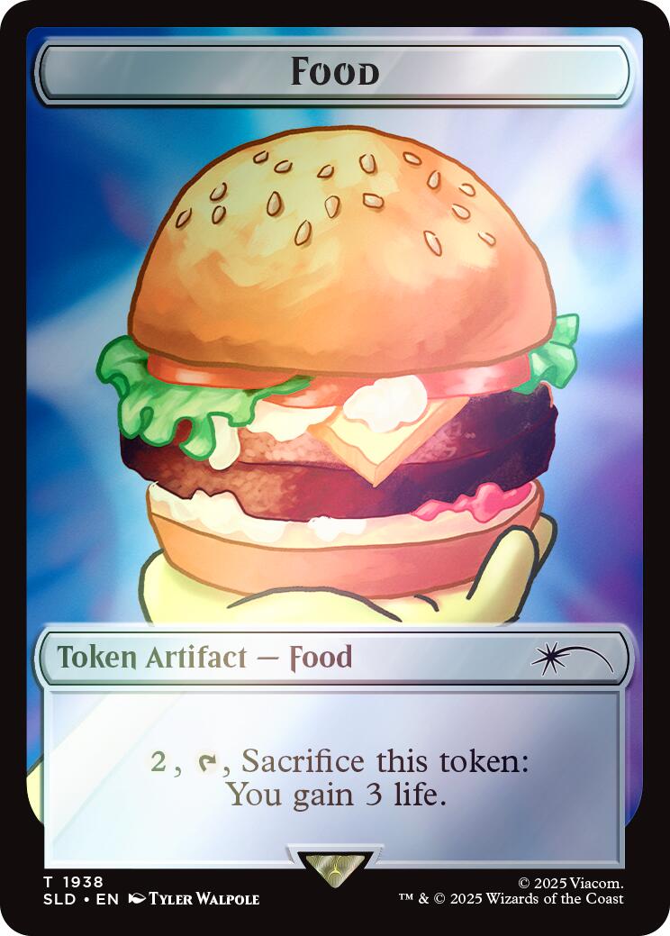 Food Token (1938) (Rainbow Foil) [Secret Lair Drop Series] | Pegasus Games WI