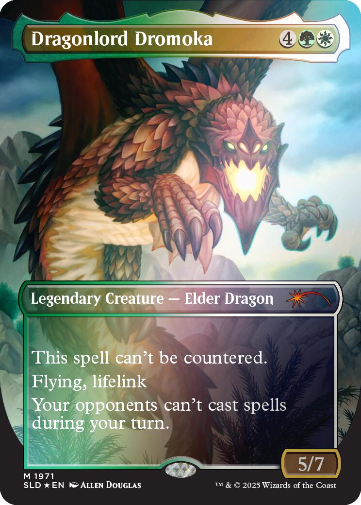 Dragonlord Dromoka (Rainbow Foil) [Secret Lair Drop Series] | Pegasus Games WI