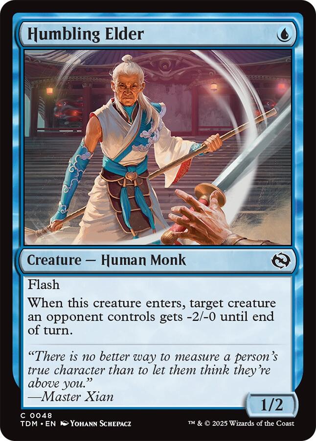 Humbling Elder [Tarkir: Dragonstorm] | Pegasus Games WI