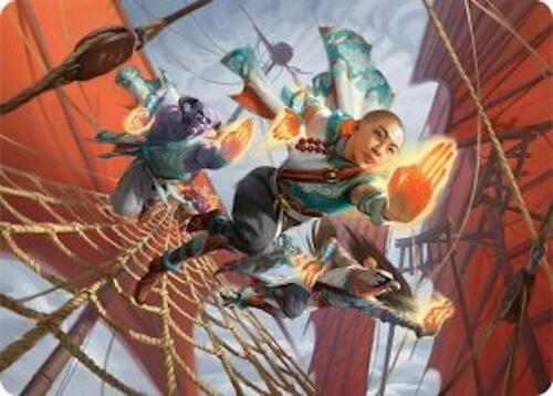Aligned Heart Art Card (52/54) [Tarkir: Dragonstorm Art Series] | Pegasus Games WI