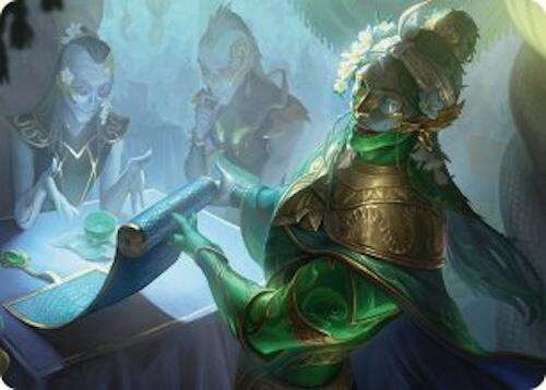 Sibsig Appraiser Art Card (8/54) [Tarkir: Dragonstorm Art Series] | Pegasus Games WI