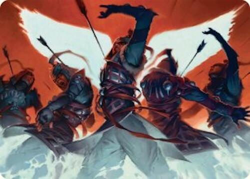 Desperate Measures Art Card (11/54) [Tarkir: Dragonstorm Art Series] | Pegasus Games WI
